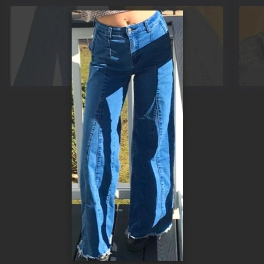 High Waisted 70's Style Flares